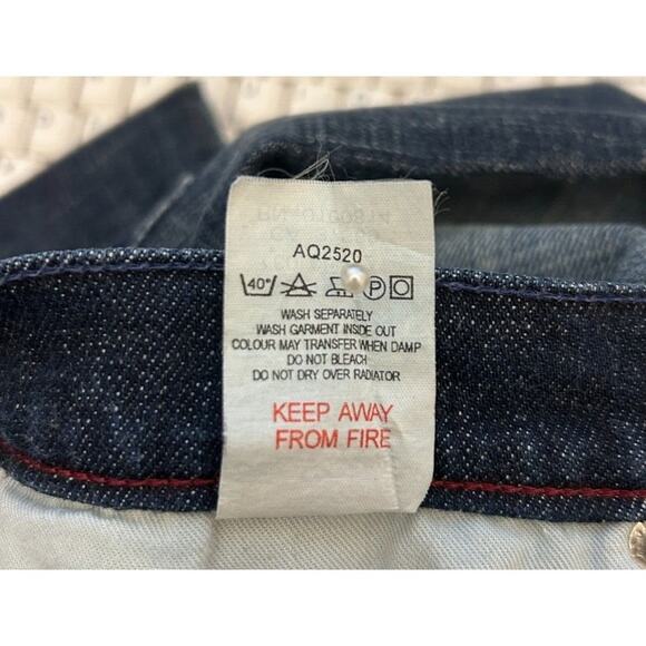 Ben Sherman Jeans Women's Flared Boot Cut Low Rise Blue Denim 29w x 34L - Picture 8 of 8